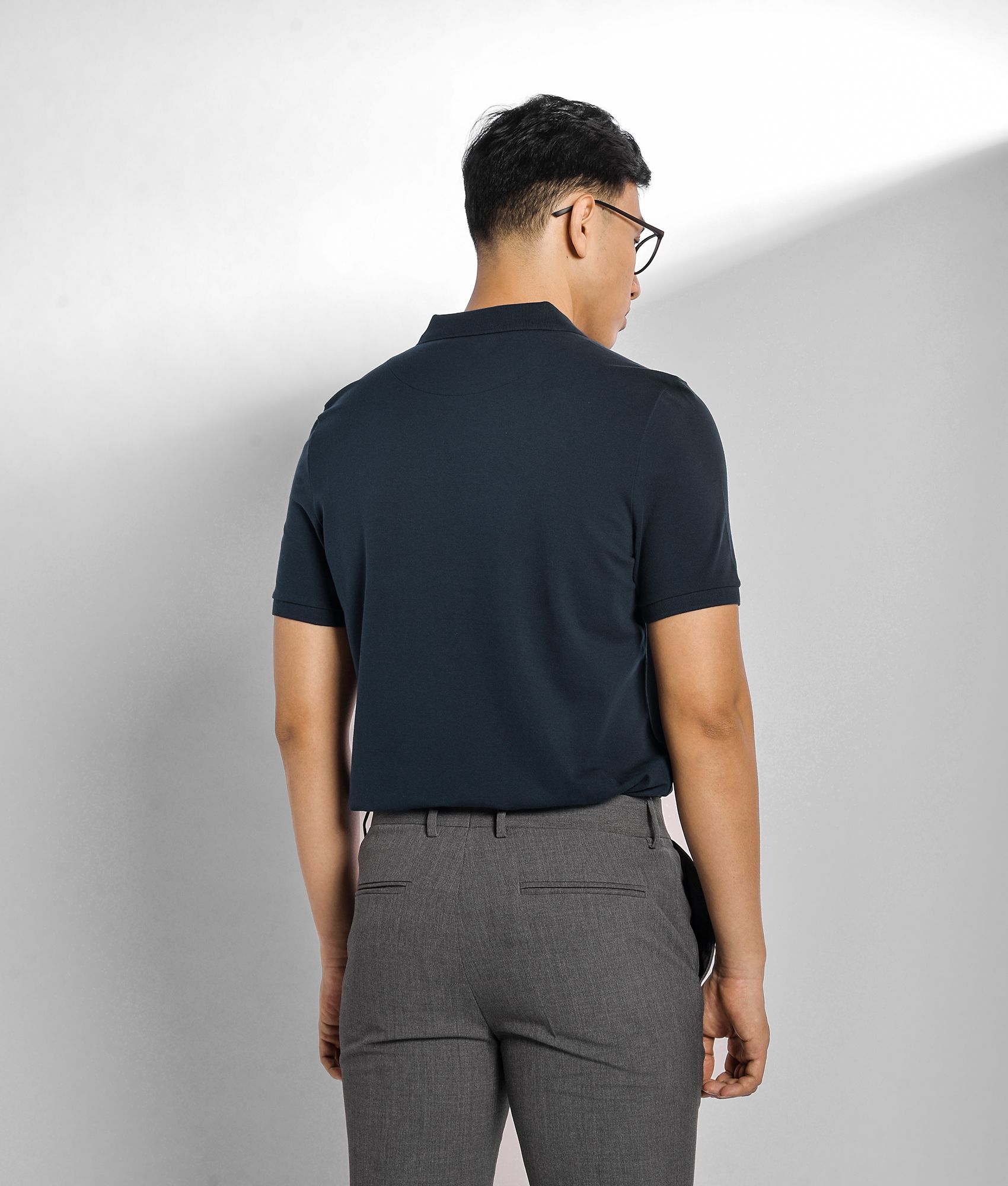 Áo polo cotton form slim - 10F20POL002
