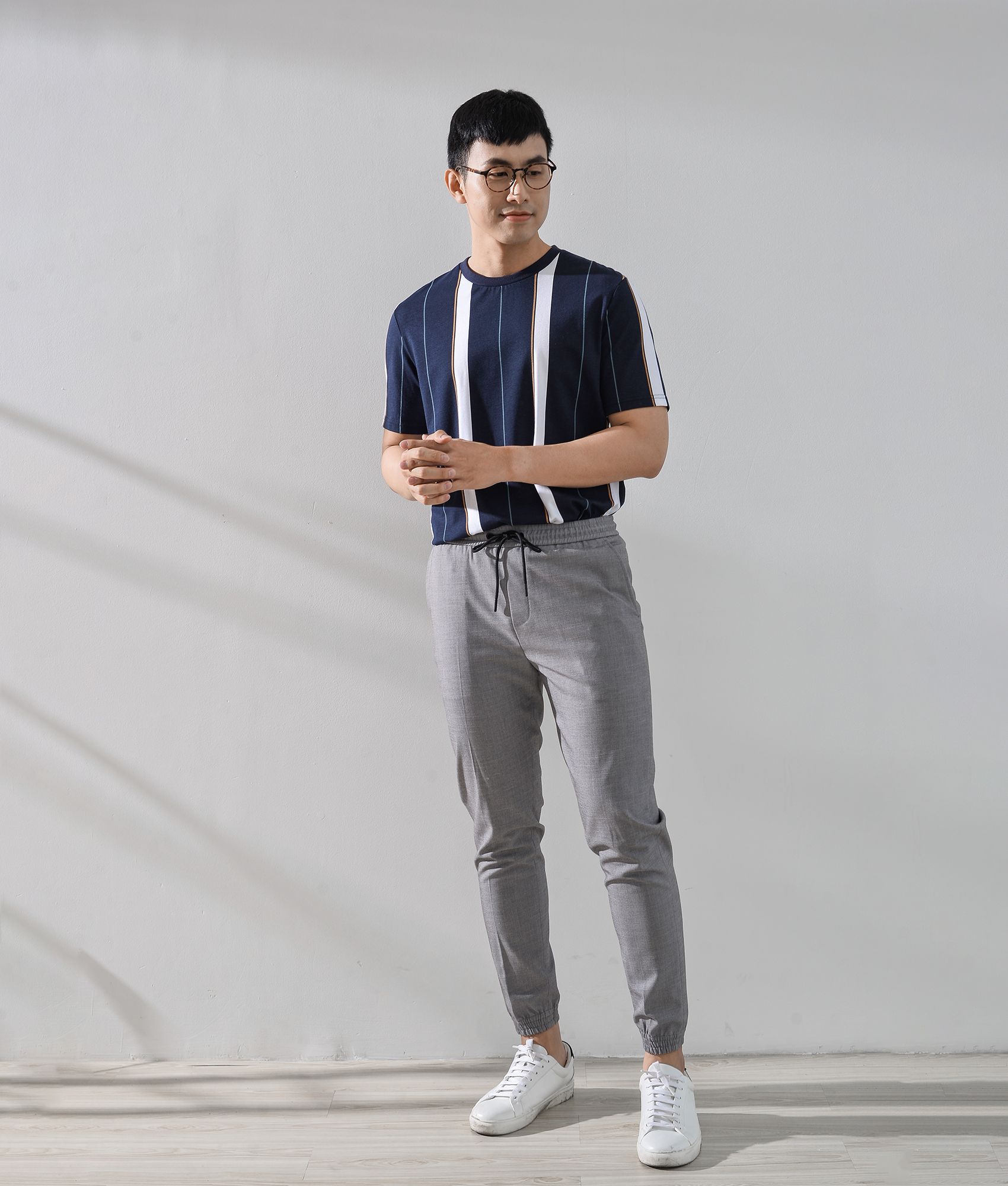 Áo thun kẻ sọc - 10S20TSH023