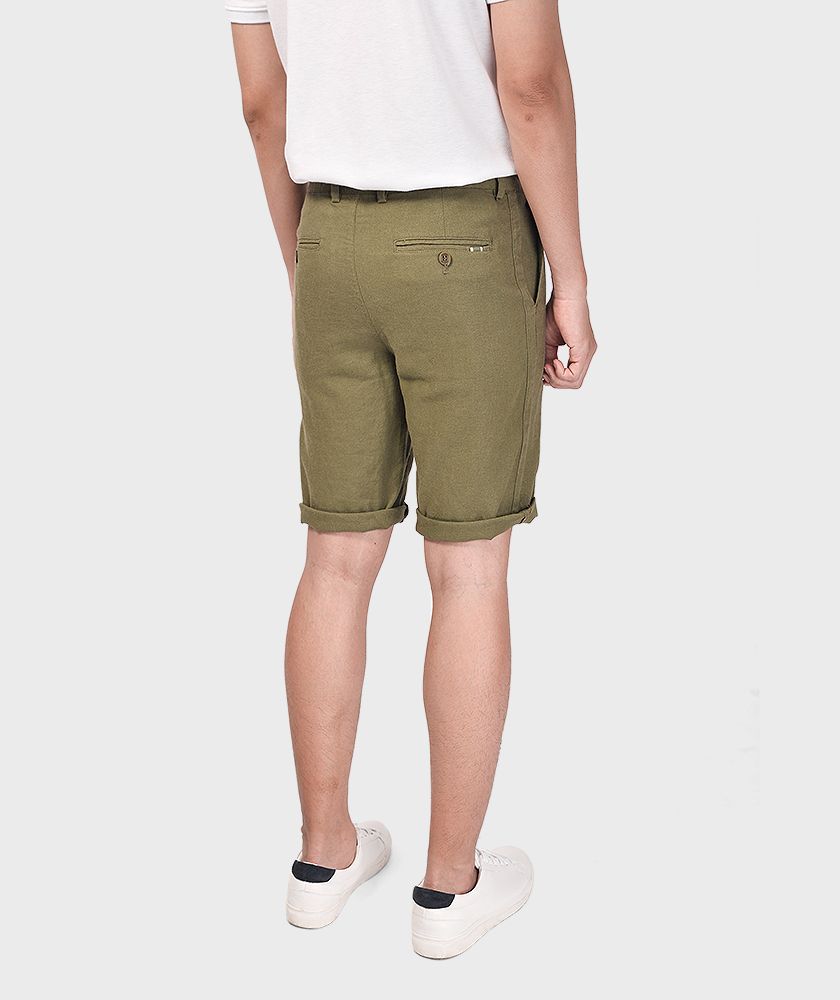 Quần Short Nam Linen Form Suông - QS25302