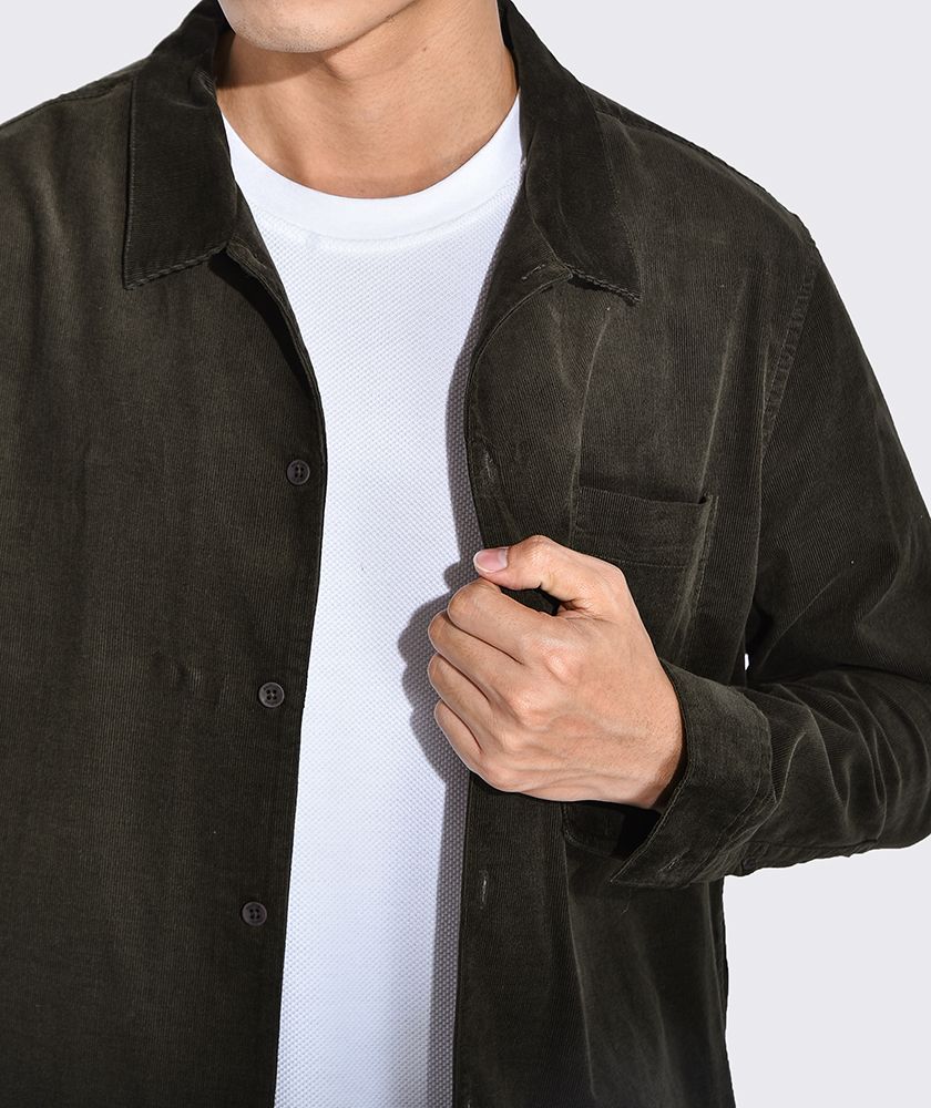 Áo Sơ Mi Nam Tay Dài Regular 1 Túi Ngực - SM110200
