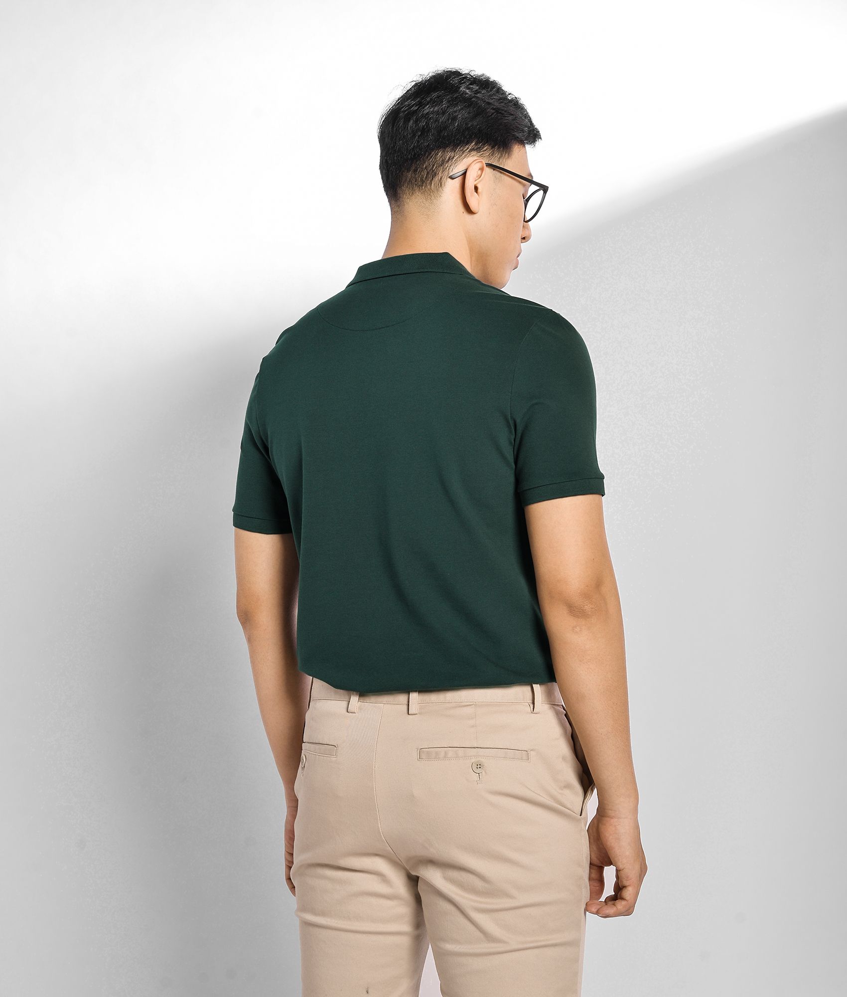 Áo polo cotton form slim - 10F20POL002