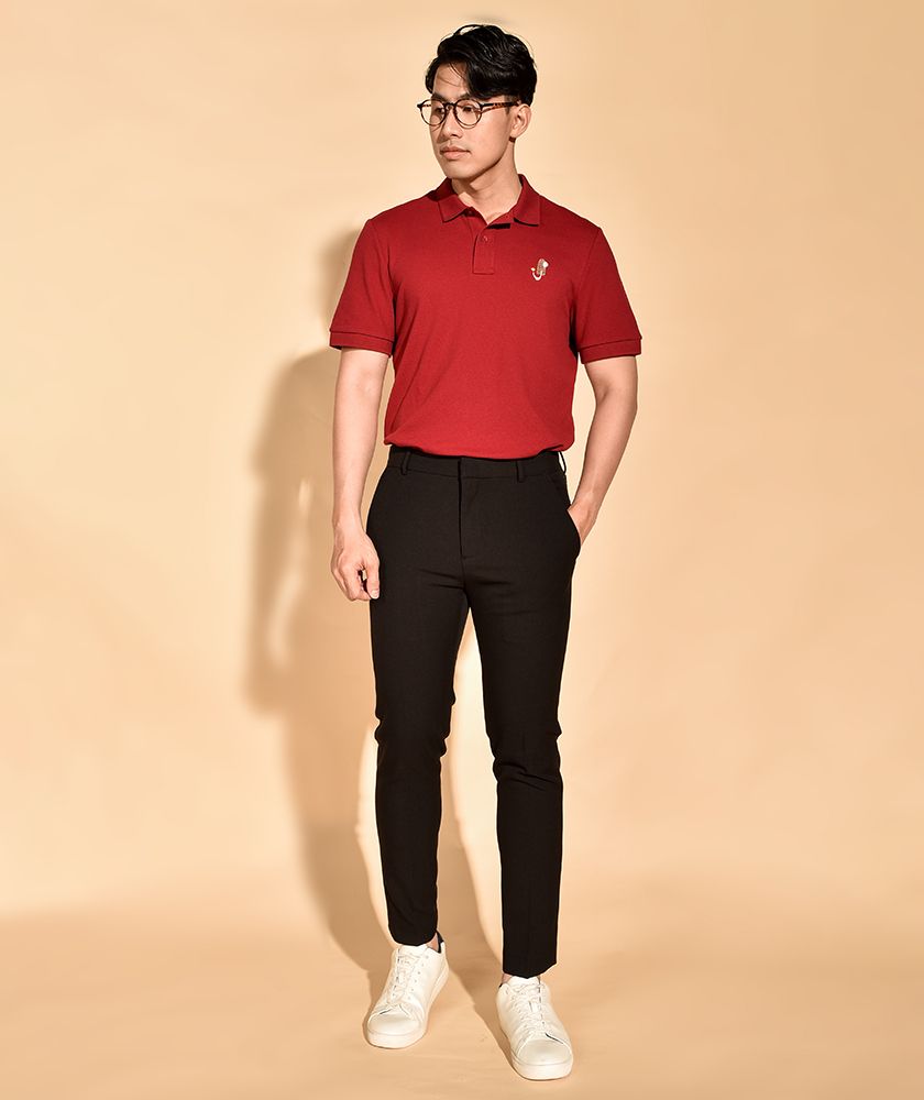 Áo Thun Nam PoLo Tay Ngắn Form Fitted 10S20POL001