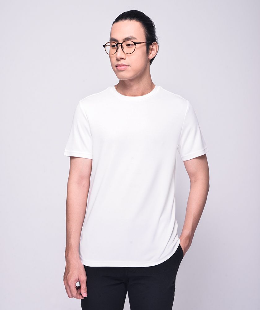 Áo Thun Nam Tay Ngắn Modal Cổ Tròn - AT215300