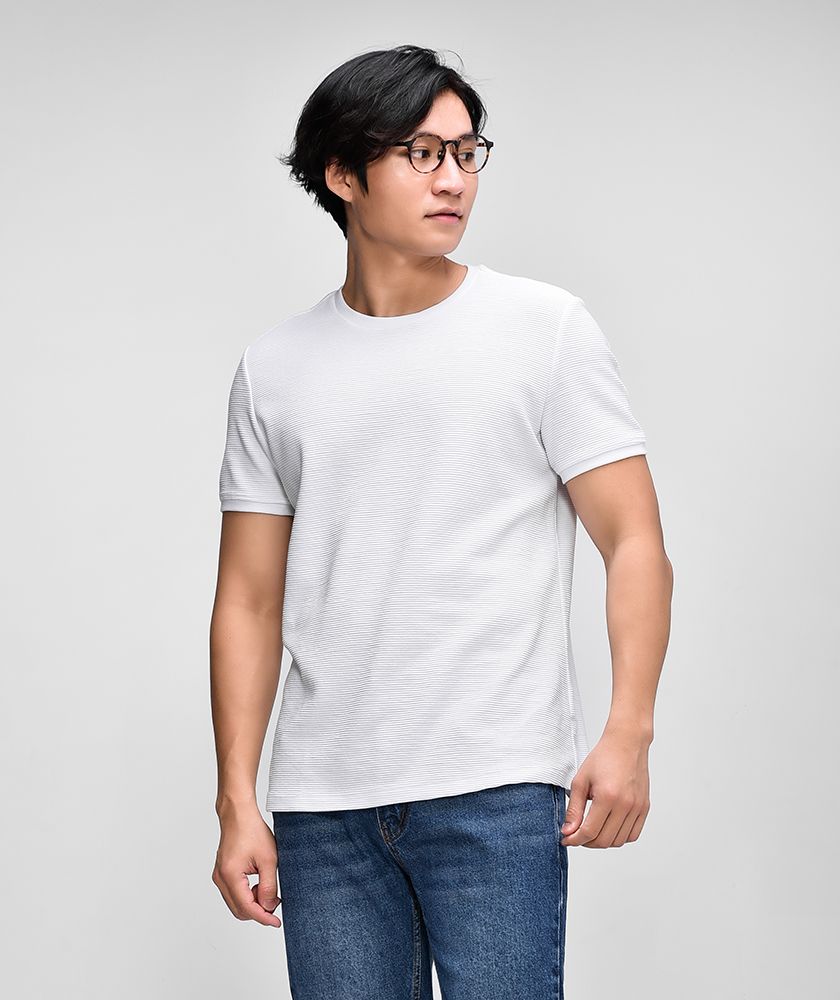Áo Thun Nam Tay Ngắn Form Fitted AT21730