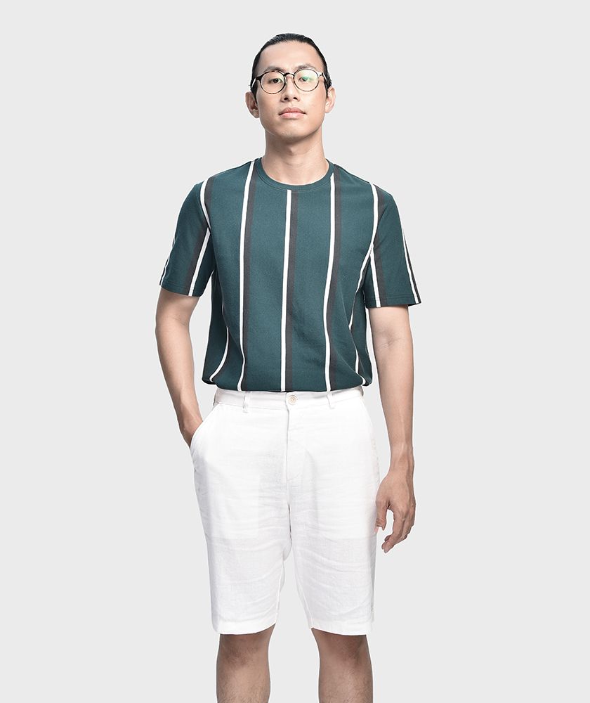 Quần Short Nam Linen Form Suông - QS2530