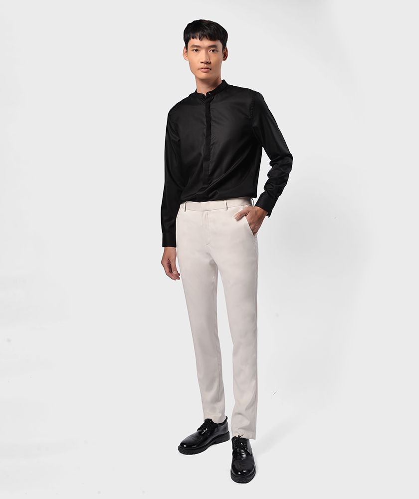 Quần Vải Nam Dài Form Slim - QV11202
