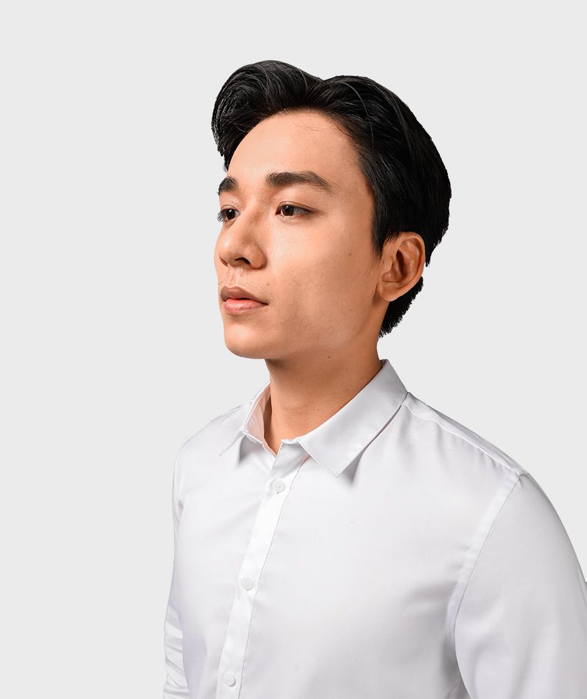 Áo Sơ Mi Nam Tay Dài Form Slim Fit Nẹp Rời - SM10121