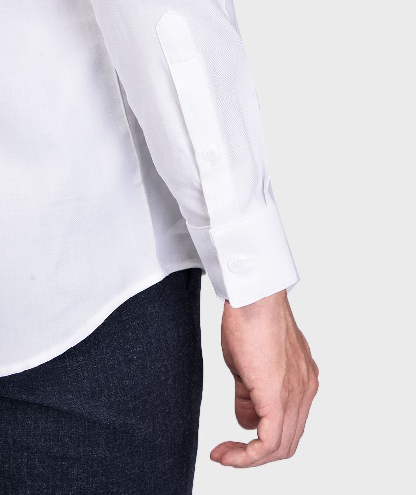 Áo Sơ Mi Nam Tay Dài Modal Flannel Trụ Nẹp Cúc Ẩn - SM115100