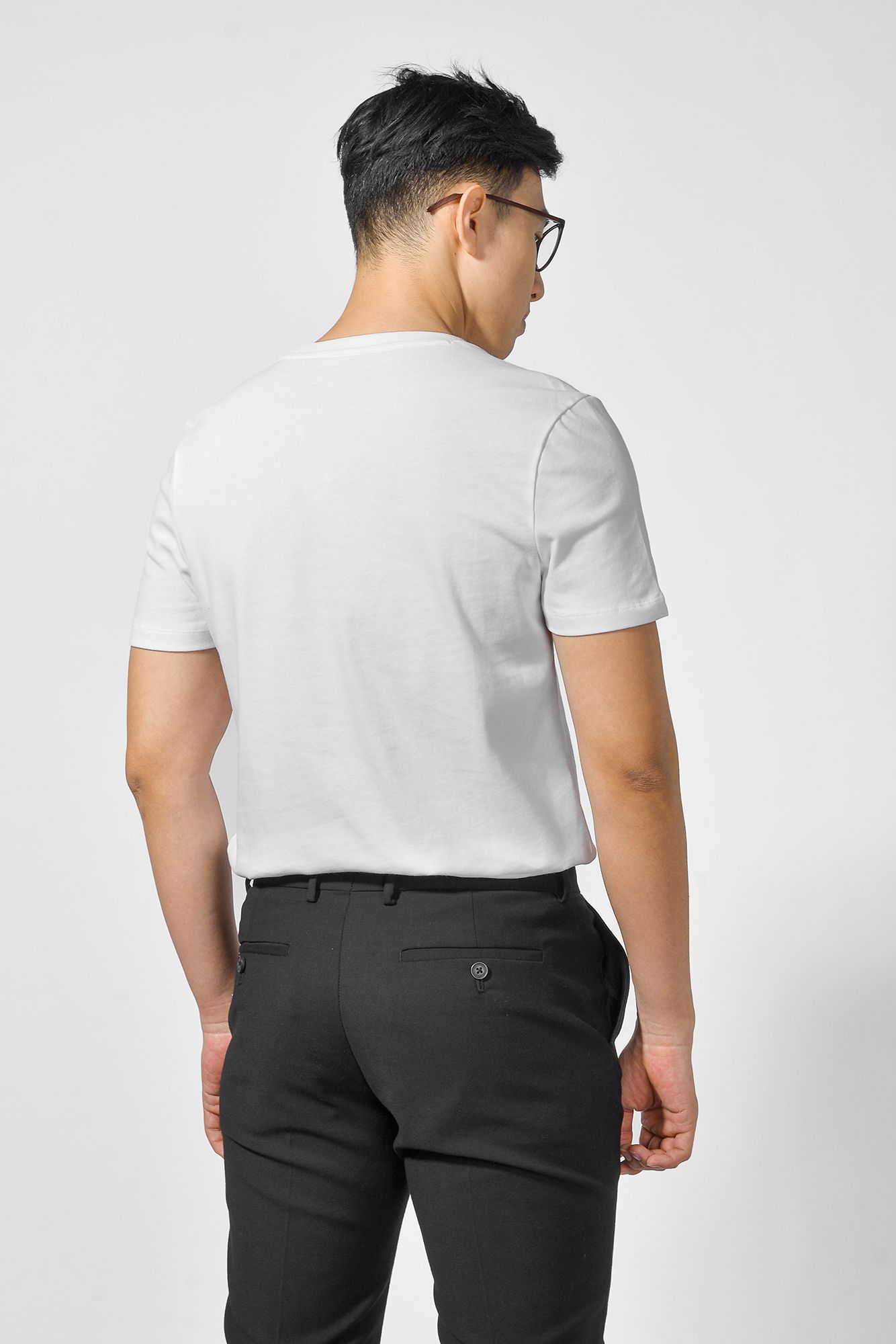 Áo thun nam tay ngắn form fitted - 10F20TSH010