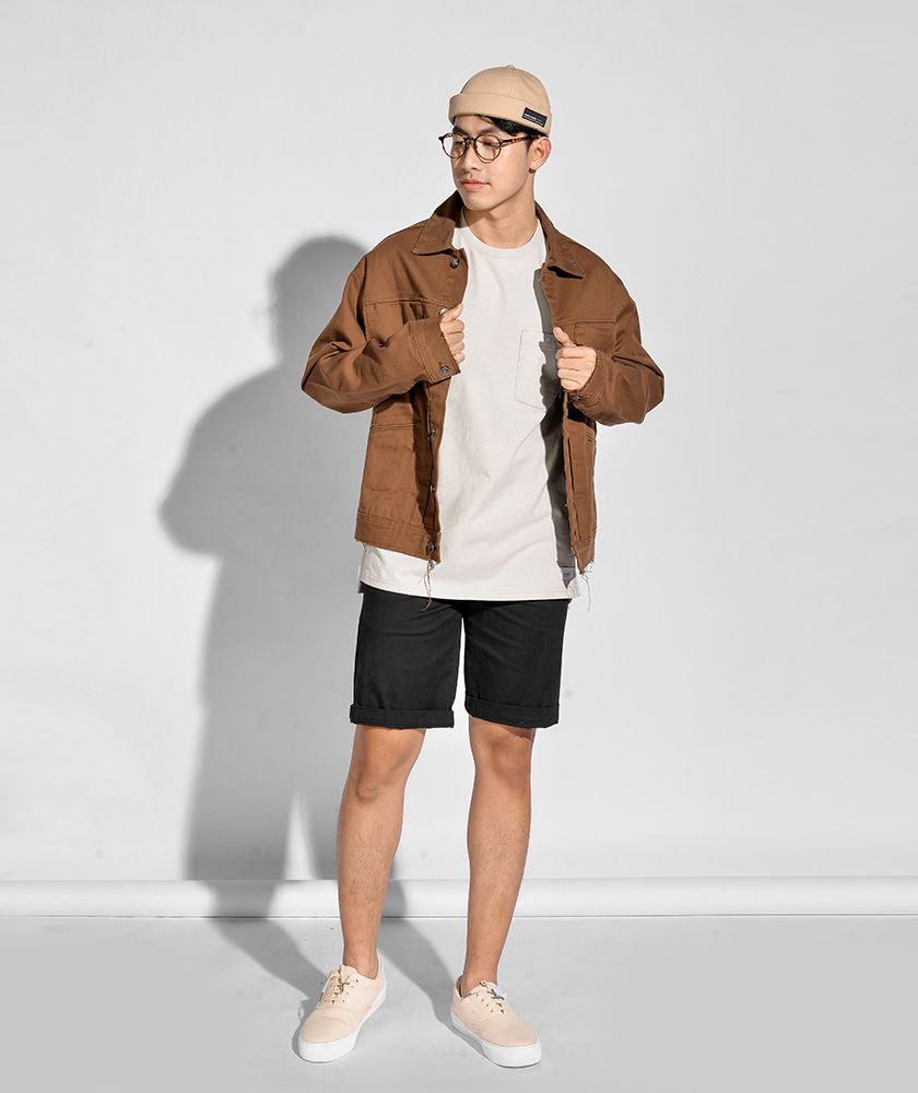 Áo Thun Nam Ngắn Tay Form Loose 10S20TSH033
