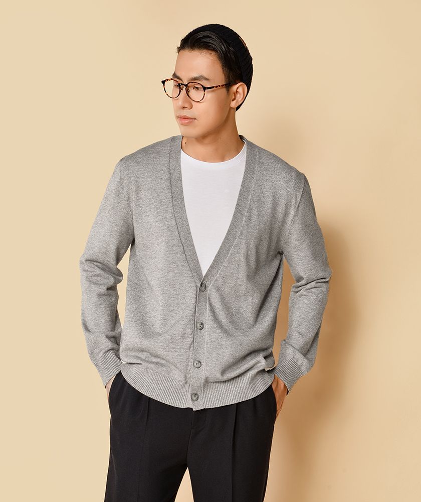 Áo Khoác Len Cardigan dáng ngắn 10F19JAC001
