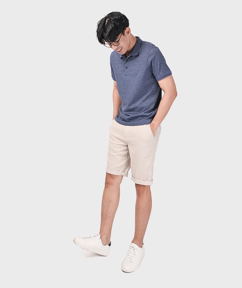 Quần Short Nam Linen Form Suông - QS25302