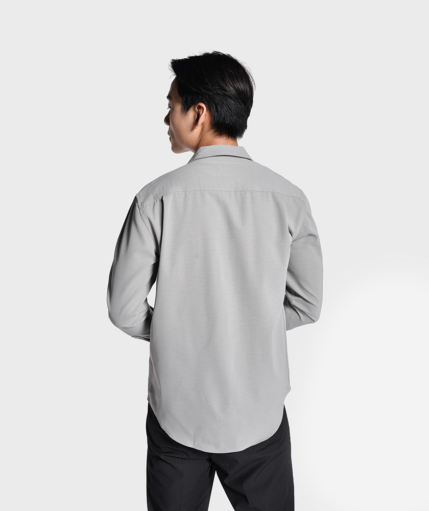 Áo Sơ Mi Nam Tay Dài Regular Cổ Vest - SM117800