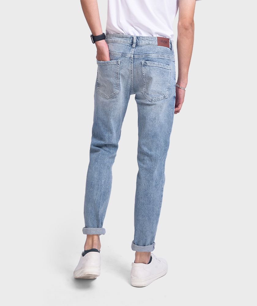 Quần Jean Nam Indigo Form Slim Fit - QJ112048