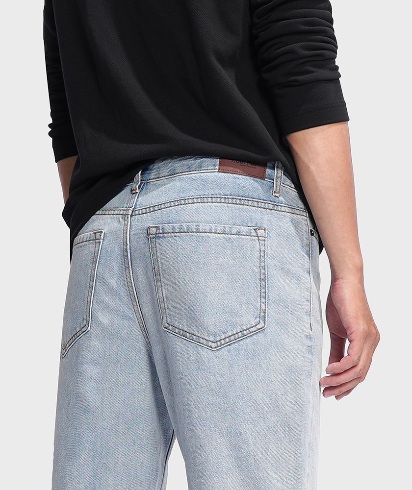 Quần Jean Nam Indigo Straight - QJ213002