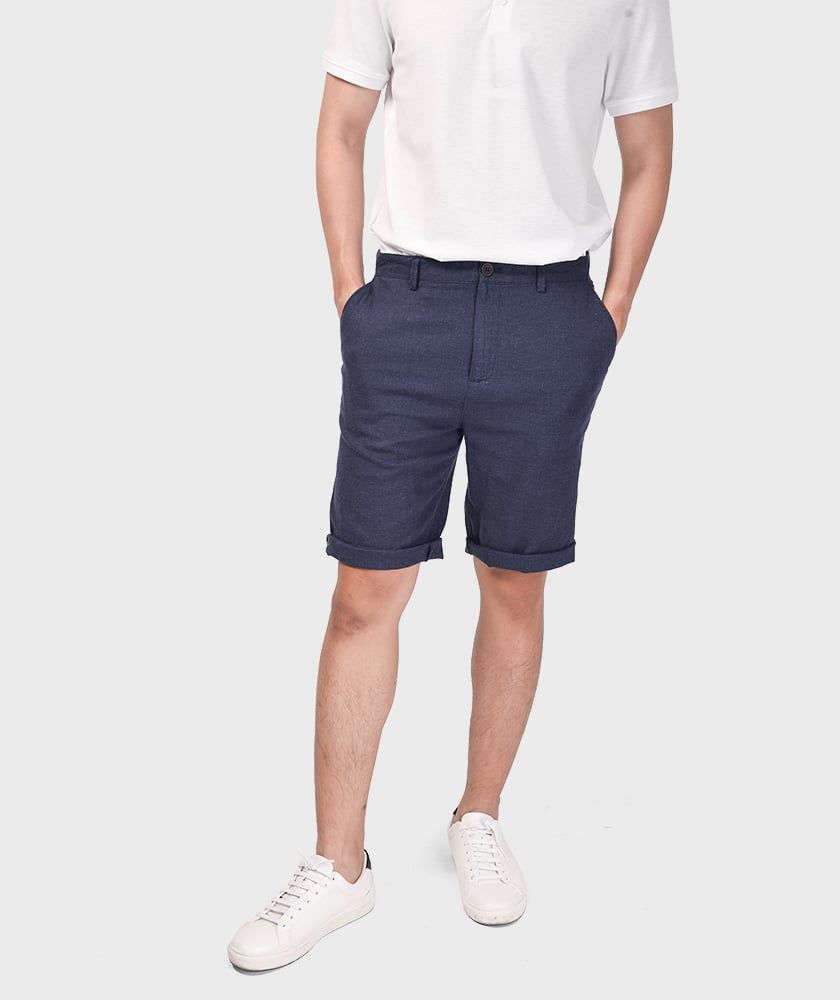 Quần Short Nam Linen Form Suông - QS25302