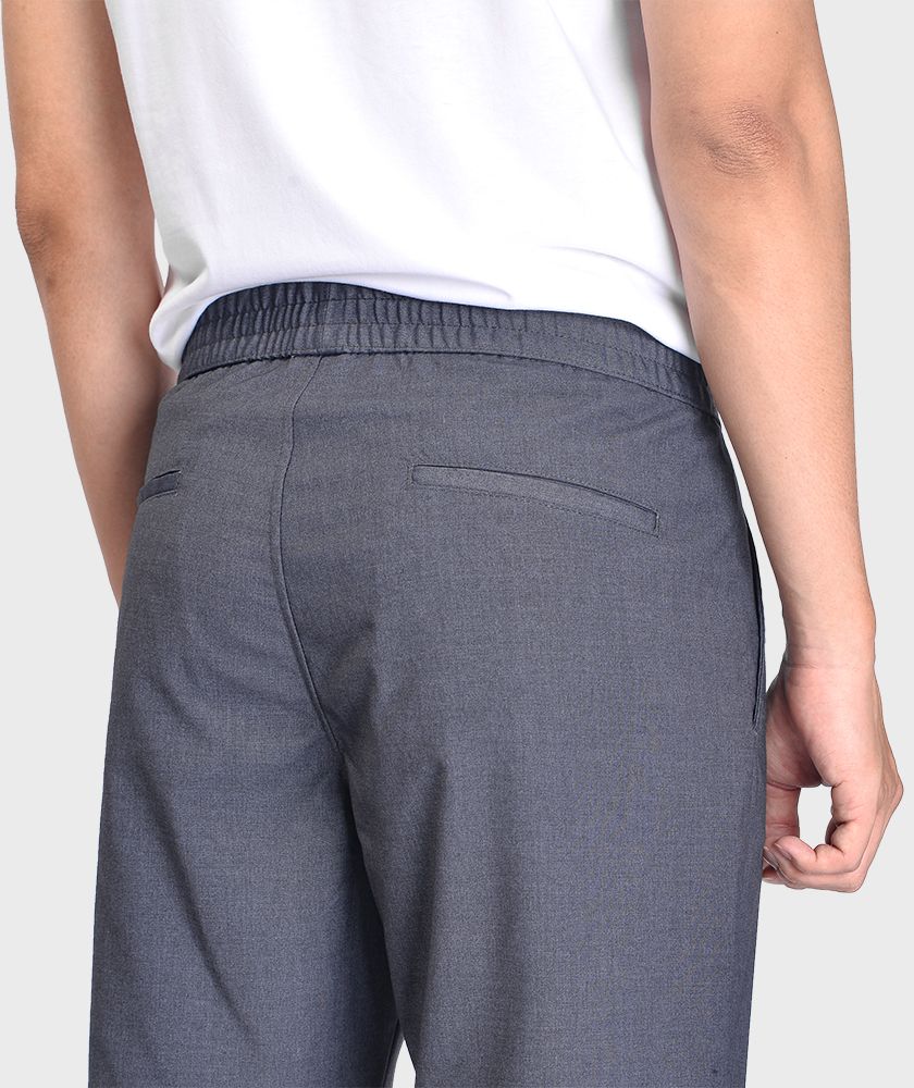 Quần Vải Nam Jogger Dây Rút Cạp Chun - QV11400