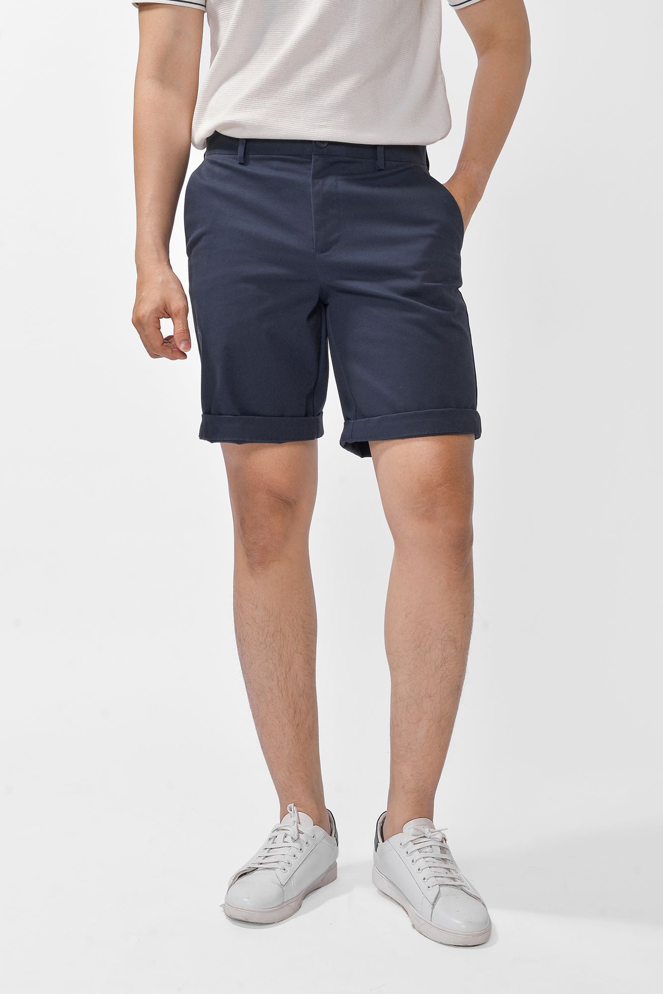 Quần short nam form STRAIGHT - 10F20PSH007