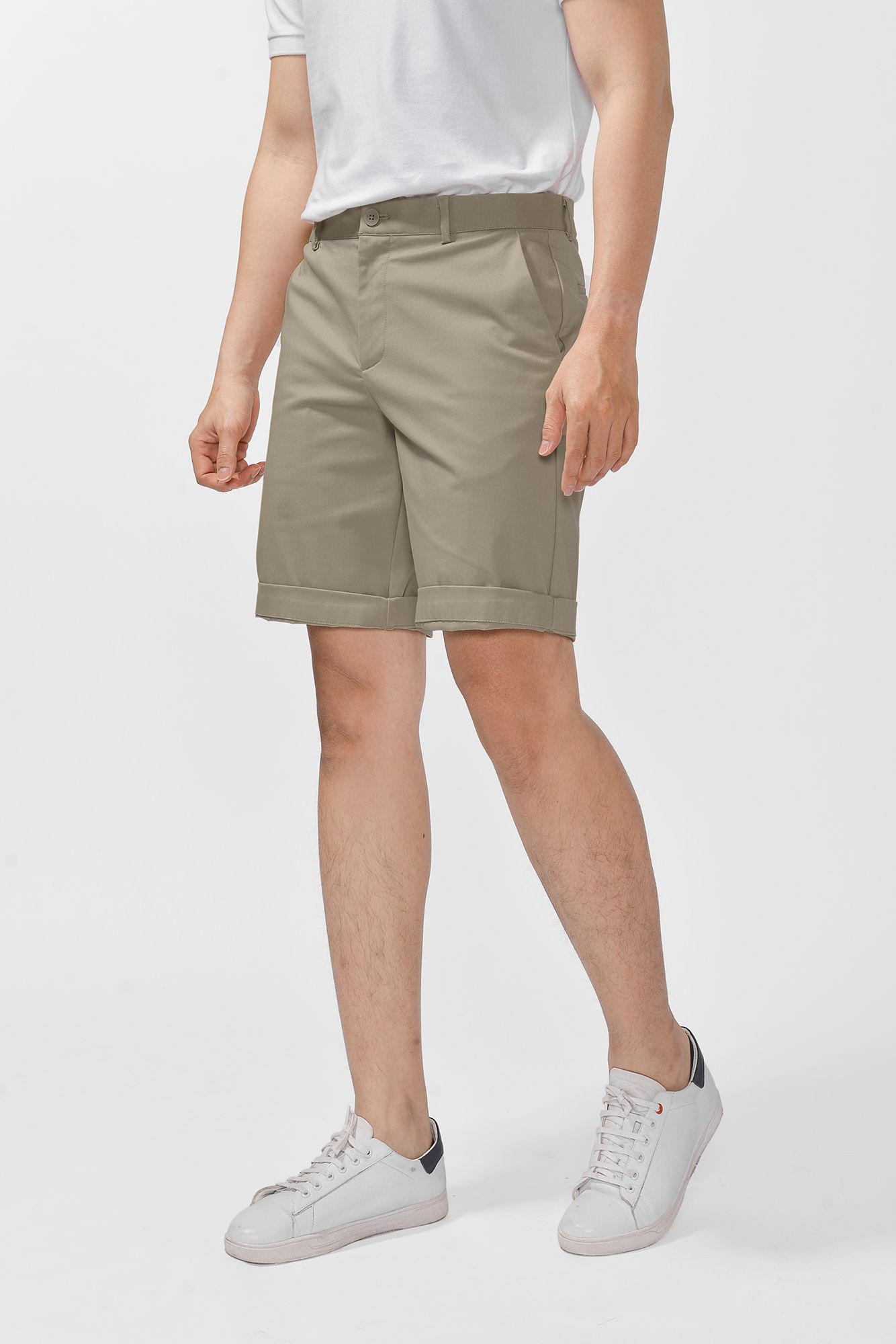 Quần short nam form STRAIGHT - 10F20PSH007