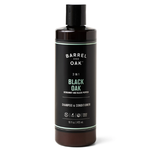 Dầu Gội Đầu 2 In 1 Barrel & Oak Black Oak 473ML (Dầu Gội Xả)