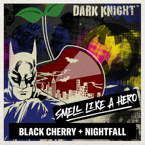 Xịt Khử Mùi Old Spice Dark Knight Scent Of Black Cherry & Nightfall 144Gr