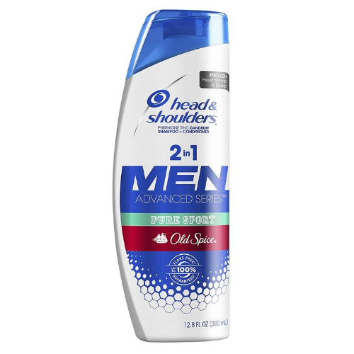 Dầu Gội Đầu Trị Gàu Head And Shoulders 2 in 1 Old Spice Pure Sport 370ML