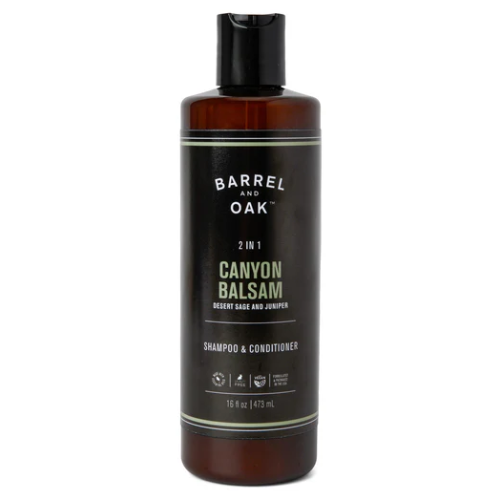 Dầu Gội Đầu 2 In 1 Barrel & Oak Canyon Balsam 473ML (Dầu Gội Xả)