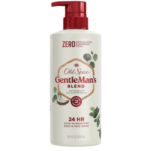  Sữa Tắm Old Spice Gentleman's Blend Eucalyptus & Coconut Oil 500ML 