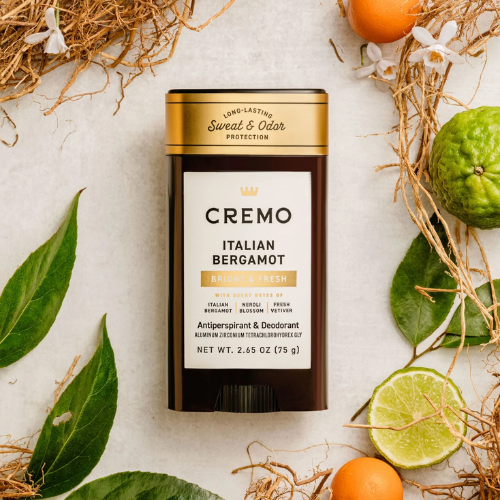 Lăn Khử Mùi Cremo Italian Bergamot Scent Of Bright & Fresh Antiperspirant & Deodorant 75Gr