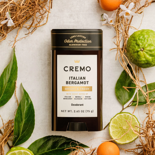 Lăn Khử Mùi Cremo Italian Bergamot Scent Of Bright & Fresh Deodorant 75Gr