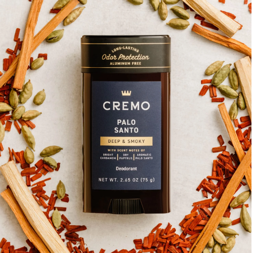 Lăn Khử Mùi Cremo Palo Santo Scent Of Deep & Smoky Deodorant 75Gr