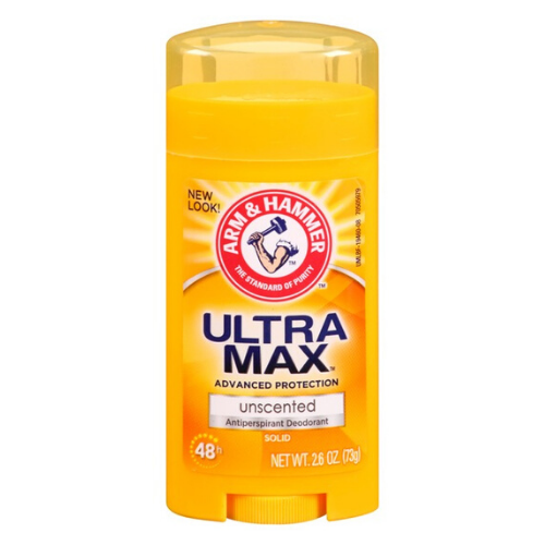 Lăn Khử Mùi Arm & Hammer UltraMax Unscented 73Gr (Sáp Trắng)