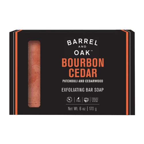  Xà Bông Cục Tẩy Tế Bào Chết Barrel & Oak Bourbon Cedar 170Gr 