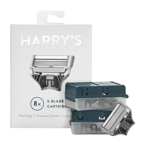  Bộ Lưỡi Thay Thế Dao Cạo Râu Harry's 5-Blade Men’s Razor - Bộ 8 Lưỡi Thay Thế 