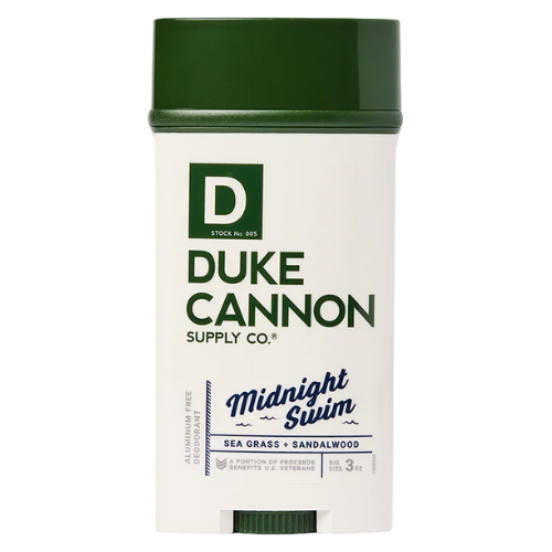 Lăn Khử Mùi Duke Cannon Midnight Swim Deodorant 85G (Sáp Xanh)