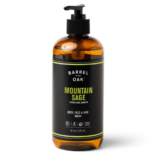 Sữa Tắm Gội Barrel & Oak Mountain Sage 473ML
