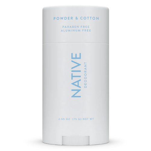 Lăn Khử Mùi Native Powder & Cotton 75Gr (Sáp Trắng)
