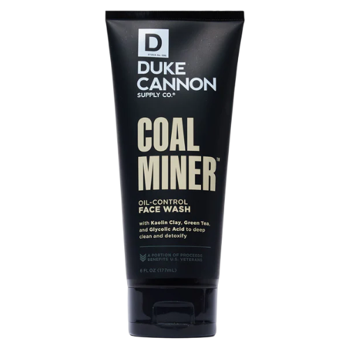  Sữa Rửa Mặt Duke Cannon Coal Miner Oil Control (Dành Cho Da Dầu) 177ML 