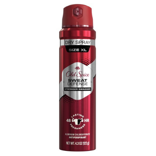  Xịt Giữ Khô Old Spice Sweat Defense Stronger Swagger Dry Spray 122Gr (Date 7/24) 