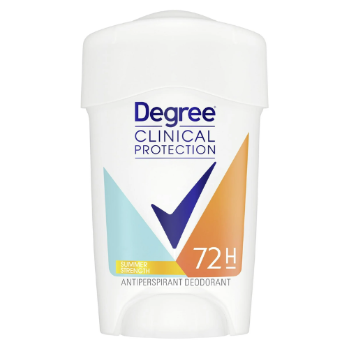 Lăn Khử Mùi Degree Clinical Protection Summer Strength Antiperspirant & Deodorant 48Gr (Sáp Trắng Mềm)