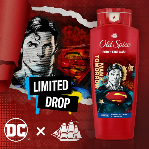 Sữa Tắm Old Spice Man Of Tomorrow Scent Of Bright Citrus & Cosmos 709ML