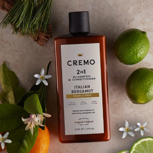 Dầu Gội Xả 2 In 1 Cremo Italian Bergamot 473ML (Dầu Gội Xả)