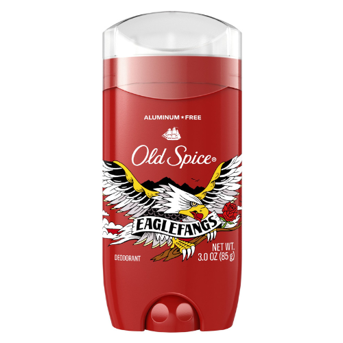 Lăn Khử Mùi Old Spice Wild Collection Eaglefangs Aluminum-Free 85Gr (Sáp Xanh)