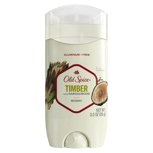  Lăn Khử Mùi Old Spice Inspired By Nature Collection Timber With Sandalwood 85Gr (Sáp Xanh) 
