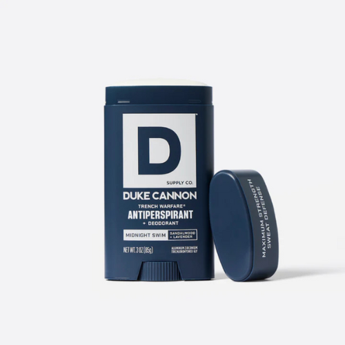 Lăn Khử Mùi Duke Cannon Midnight Swim Antiperspirant & Deodorant 85G (Sáp Trắng)