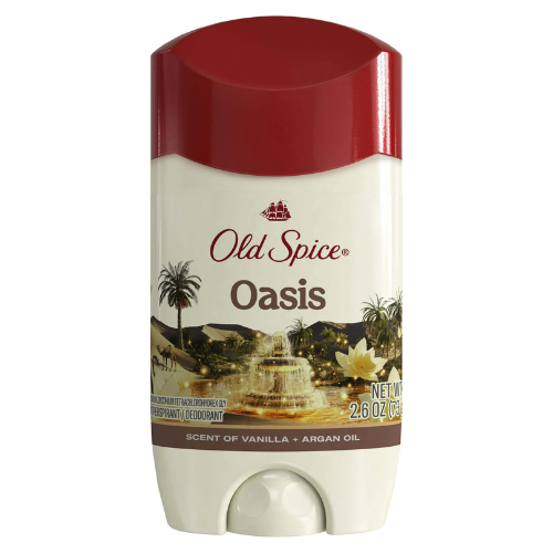 Lăn Khử Mùi Old Spice Inspired By Nature Collection Oasis With Vanilla Notes Scent 73Gr (Sáp Trắng)
