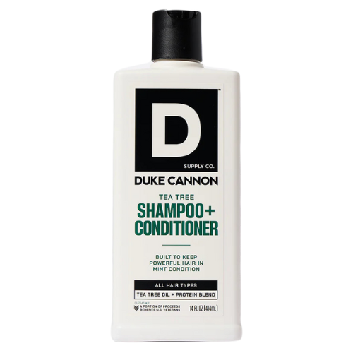 Dầu Gội Đầu Duke Cannon News Anchor 2-in-1 with Tea Tree Formula 295ML(Dầu Gội Xã)