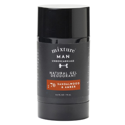 Lăn Khử Mùi Mixture Man Sandalwood & Amber Deodorant 75ML (Sáp Trong)