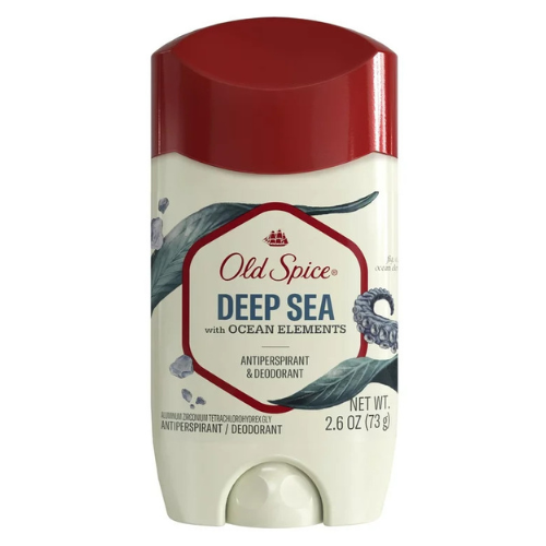  Lăn Khử Mùi Old Spice Inspired By Nature Collection Deep Sea With Ocean Elements 73Gr (Sáp Trắng) 