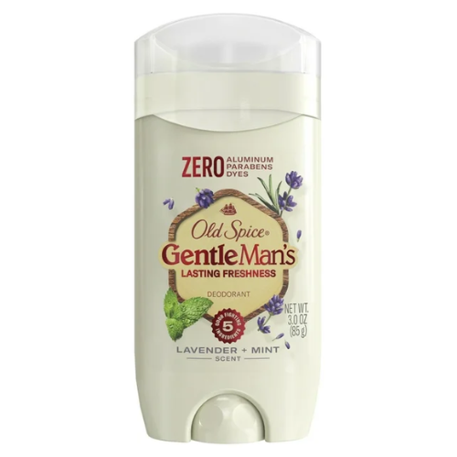 Lăn Khử Mùi Old Spice GentleMan's Blend Lavender & Mint 85Gr (Sáp Trắng)